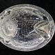Large hen bonbonniere glass box style portieux vallerysthal