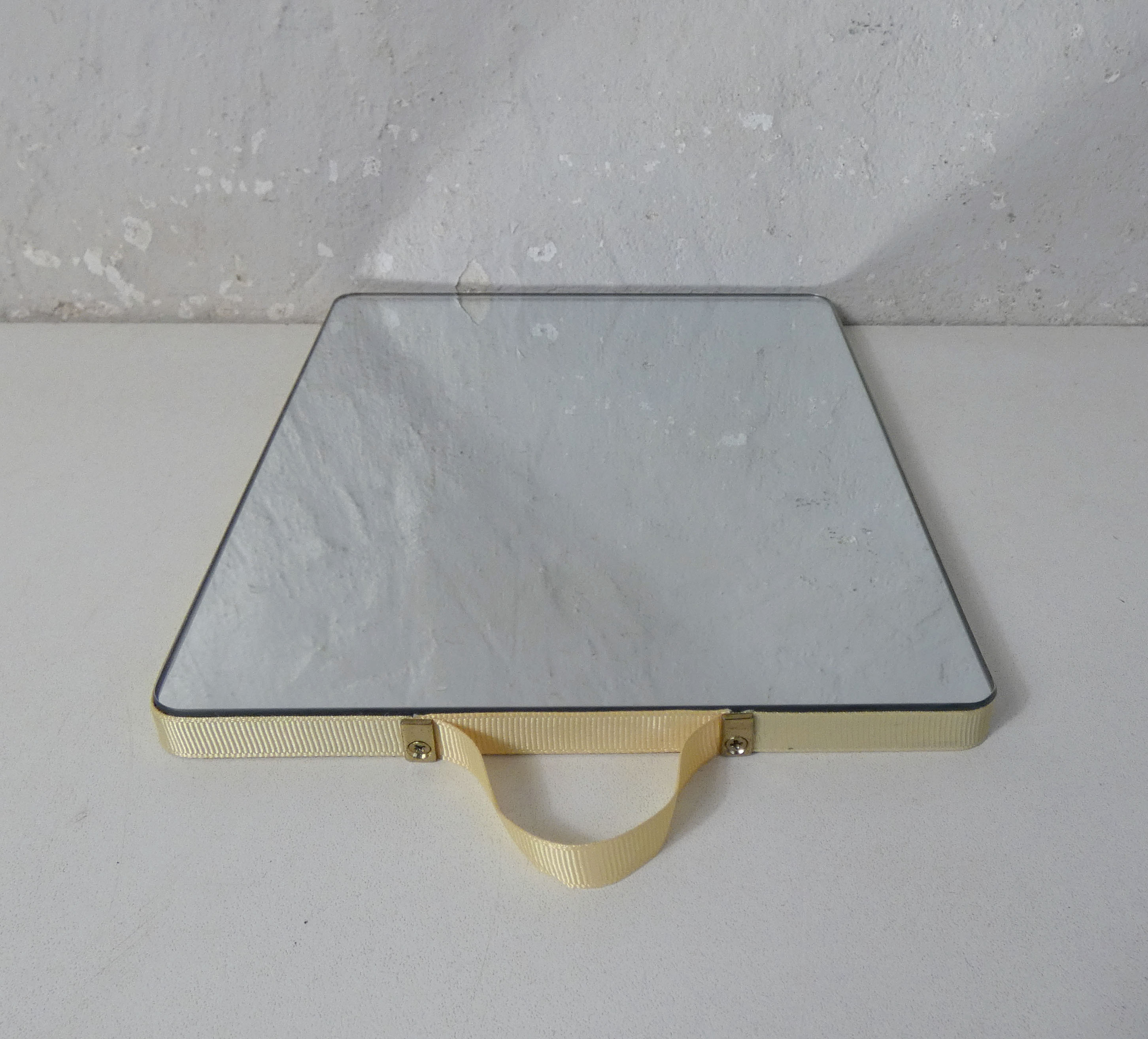 Mirror yellow ribbon design HAY Inga Sempé