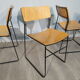 Set of 4 vintage "sultana" chairs