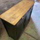 Former Parisian black patina buffet