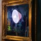 Mirror wood patina gold 58x70