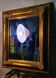 Mirror wood patina gold 58x70