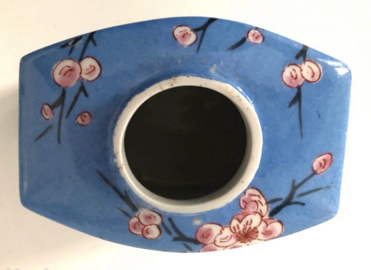 Ceramic floral vase