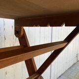 Table d'architecte  vintage en bois table de dessin 1930