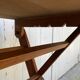 Table d'architecte  vintage en bois table de dessin 1930