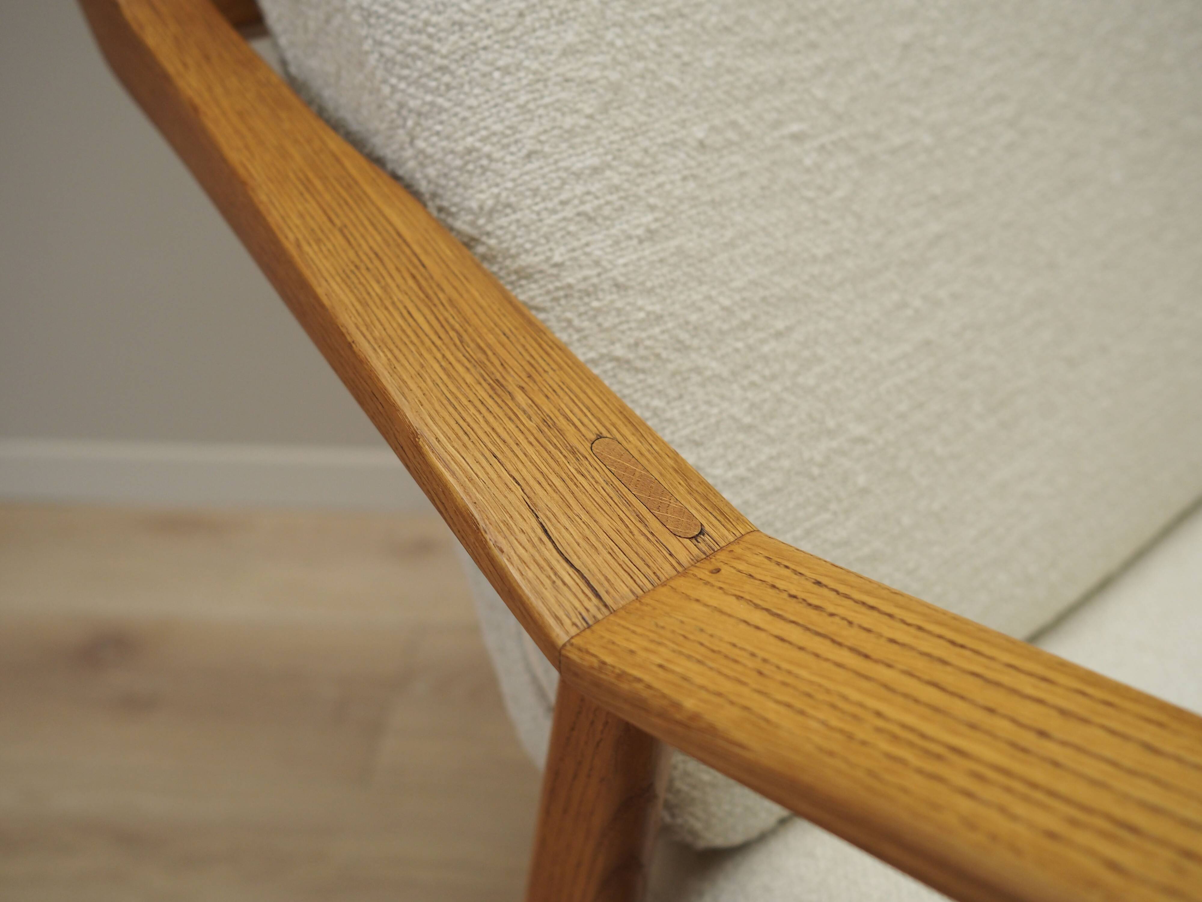 Oak rocking chair, Danish design, 1960s, designer: H. Brockmann Petersen, p