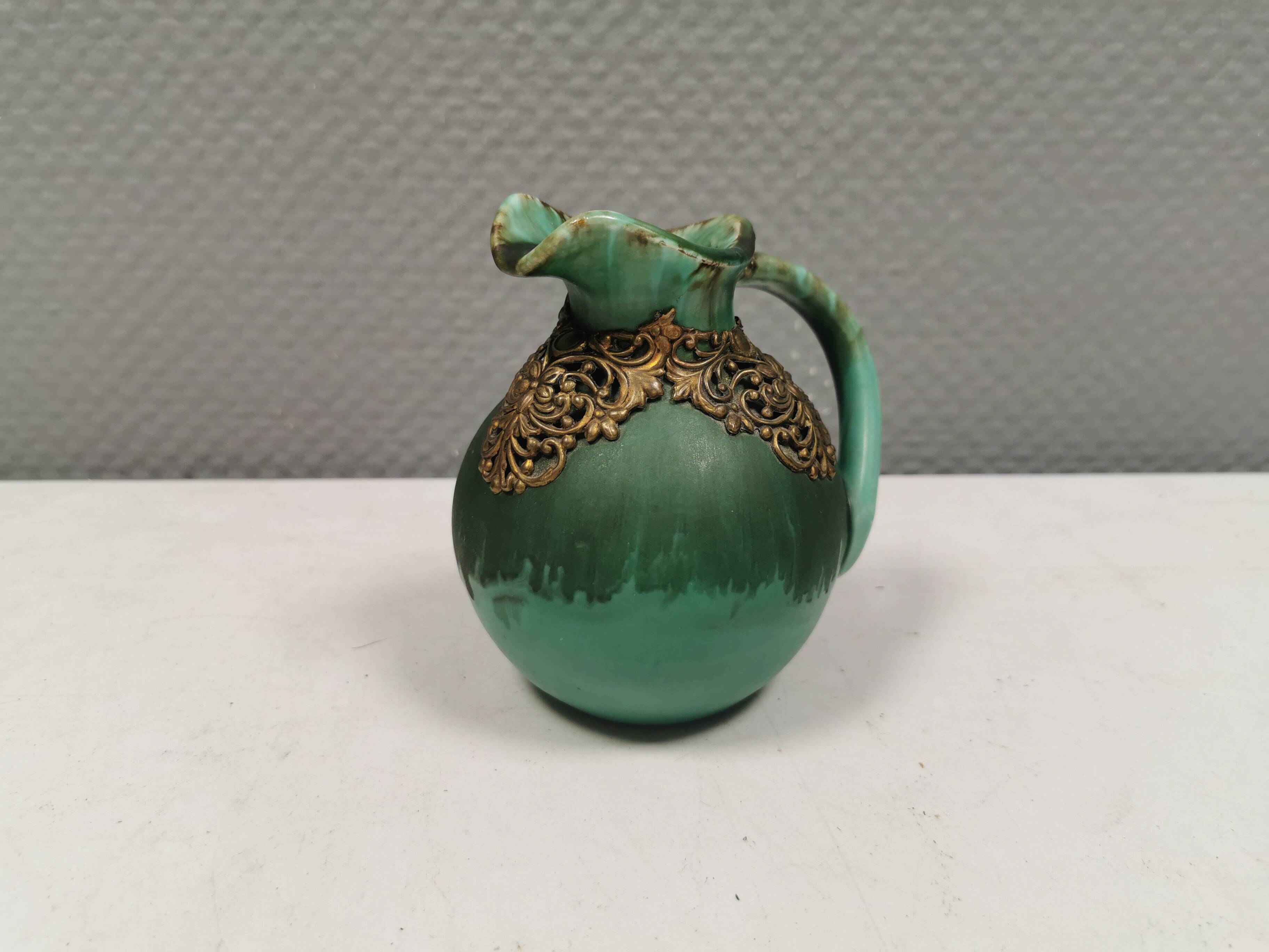 Ceramic jug/vase, designed by Jens Christian Jensen Denmark 1930s (CJ)