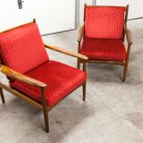 Pair of Scandinavian 60s armchairs