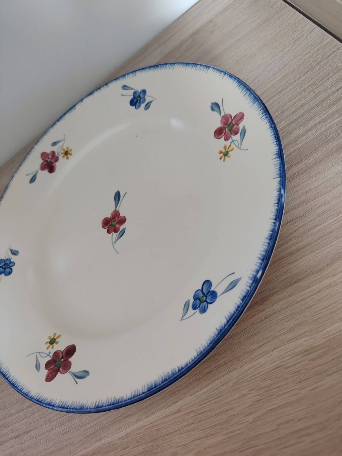 Plate Mary-Lou Digoin Sarreguemines