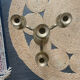 Brass candlesticks 3 branches