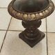 Medici vase 30 cm in cast iron 19th century  
Golden patina