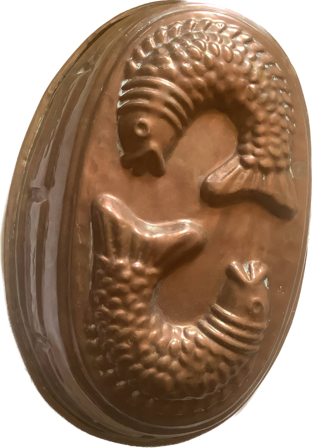 Old large copper mold