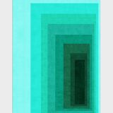 2 geometric art prints