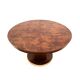 Elegant vintage Art Deco extendable round dining table