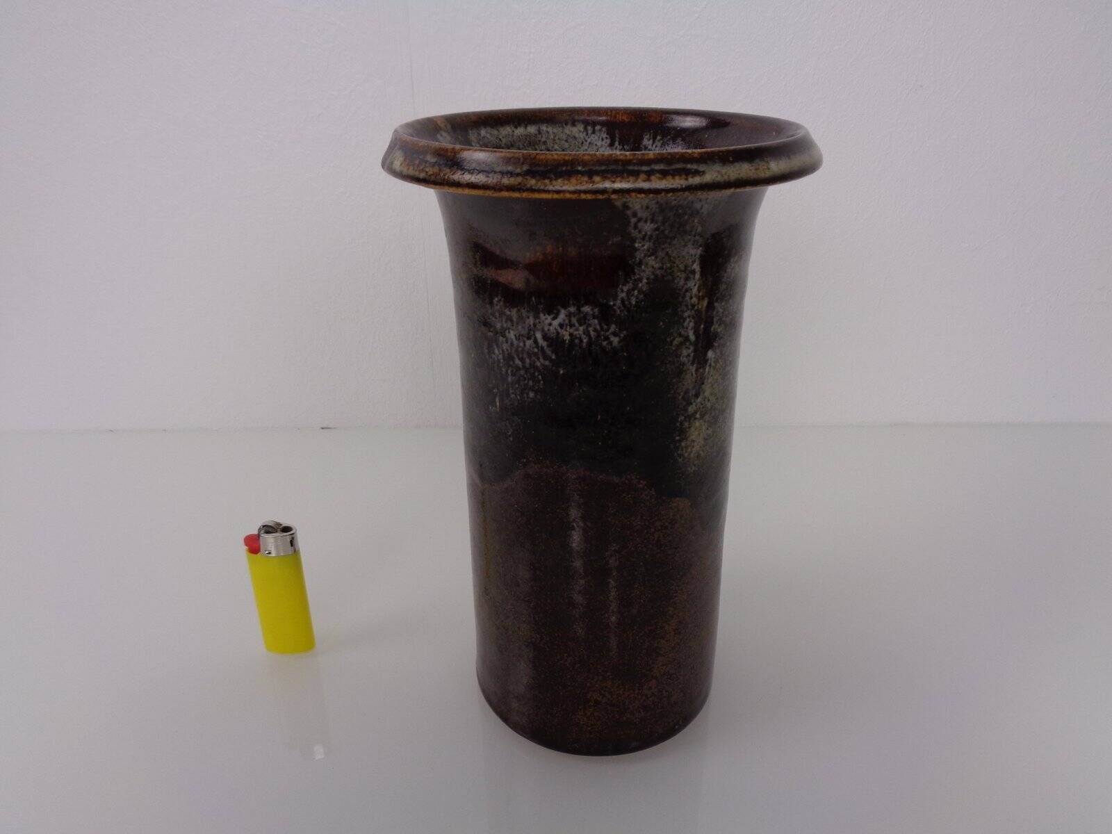 Danish Studio Ceramic Vase, 1960s