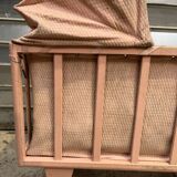Vintage wooden doll's pram