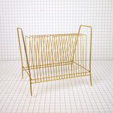 Gold brass vinyl holder