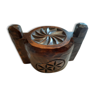 Wooden Queyras salt box