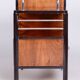 Czech Art Deco Trolley Walnut and Chrome-Plated Steel from Thonet, 1930s