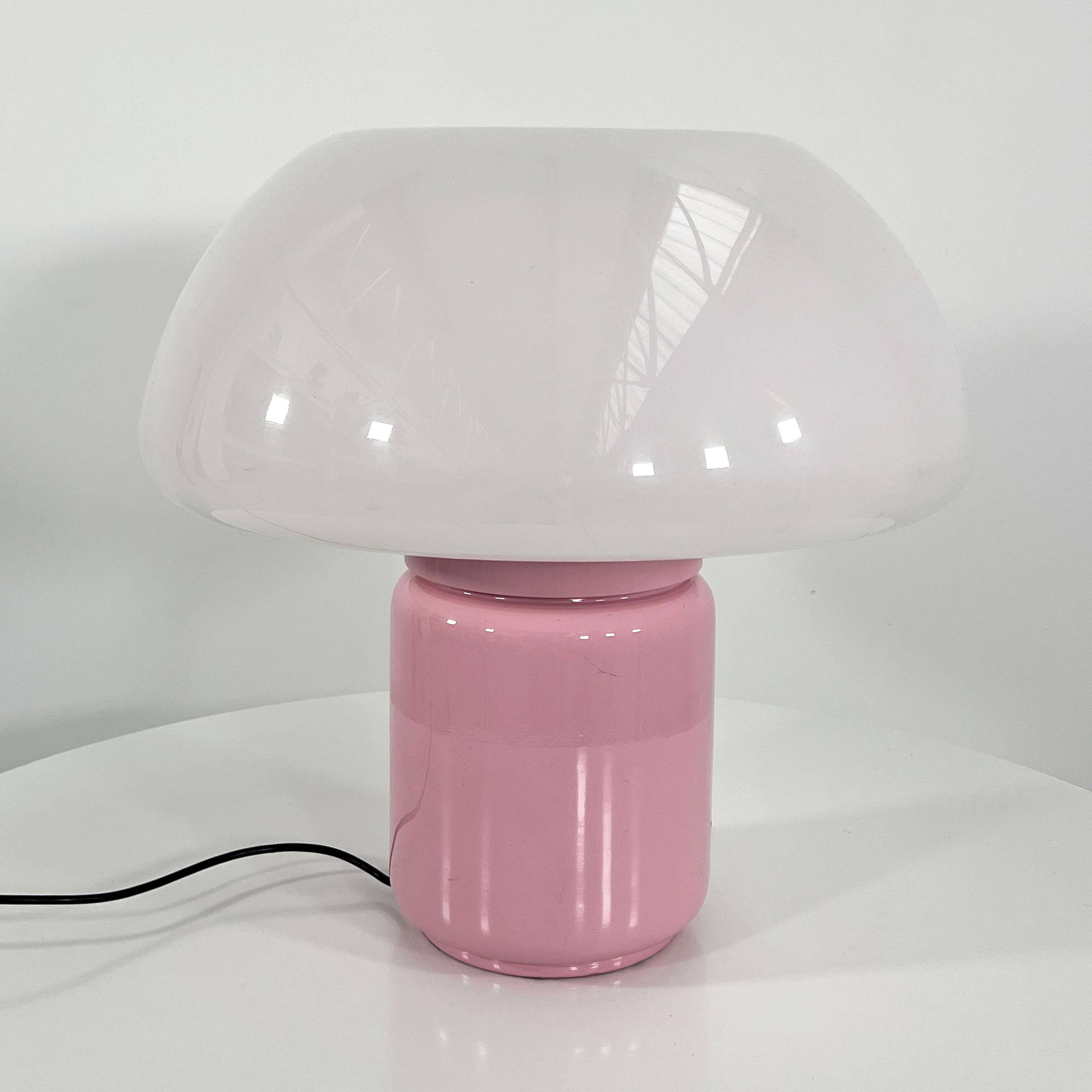 Mushroom Rose table lamp by Elio Martinelli for Martinelli Luce, 1970