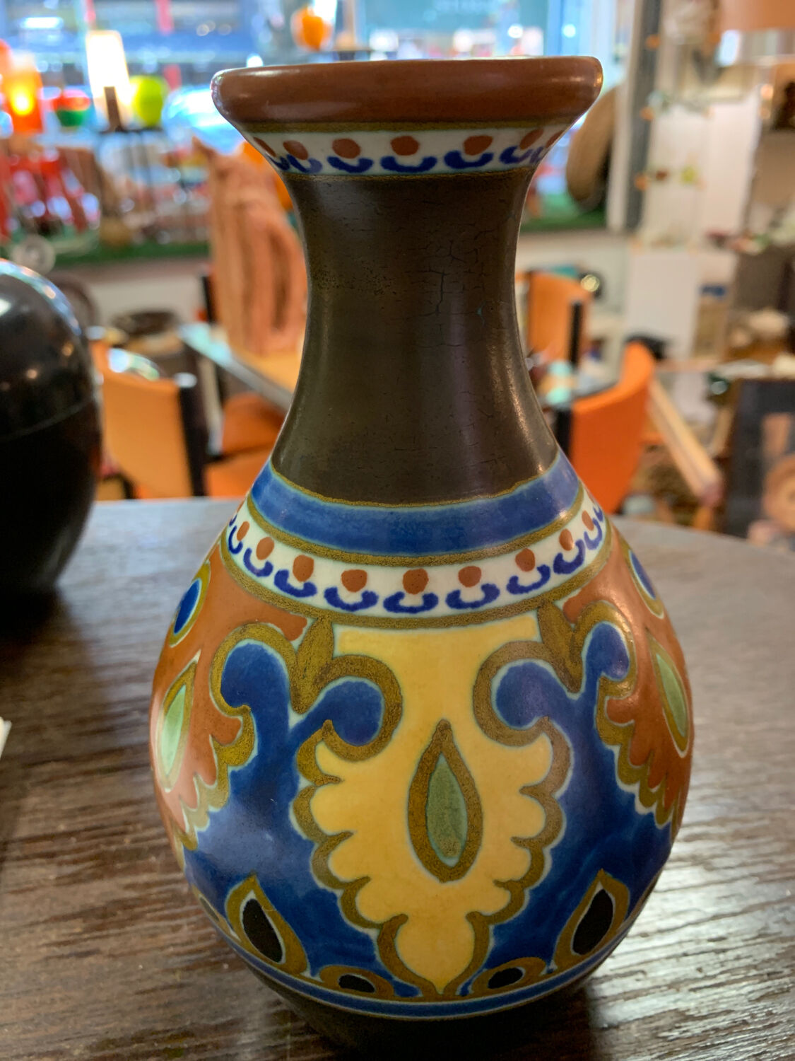 Gouda Holland vase Dutch pottery