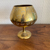 Chalice in brass and bronze