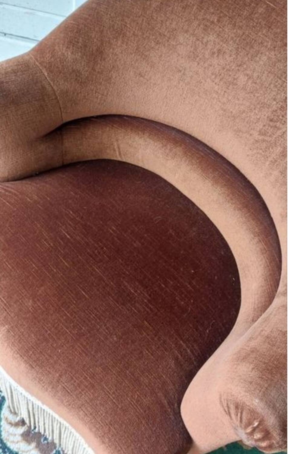 Paire de fauteuils crapaud