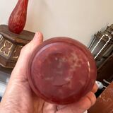 Paire de vases signes Legras. Arr deco. Pâte de verre