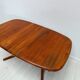 1960s XXL Danish design mid-century solid teak extendable dining table