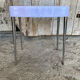 Vintage Bathroom Stool GILAC 1480 Bakelite + Chrome Compass Legs