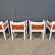 Ensemble de 4 fauteuils Carimate par Vico Magistretti, années 1960.