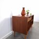 Meuble en teck LP avec tiroir, meuble TV et multimédia, buffet