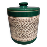 Pot à tabac en céramique signé Brisdoux