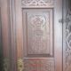 Armoire de ferme en chêne sculpté antique, 1780