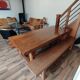 Solid oak farm table