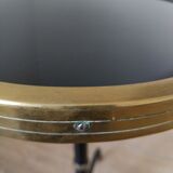 Pedestal table Jacques Adnet