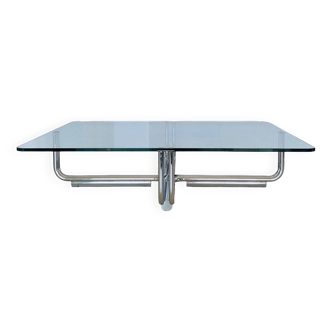 Table basse 784 grand modèle par Gianfranco Frattini pour Cassina, Italie 1968