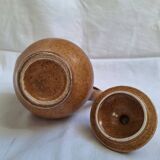 Théière en grès vintage