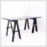 Wooden table by De Pas, D'Urbino, Lomazzi, produced by Acerbis, 1960s, Italy.