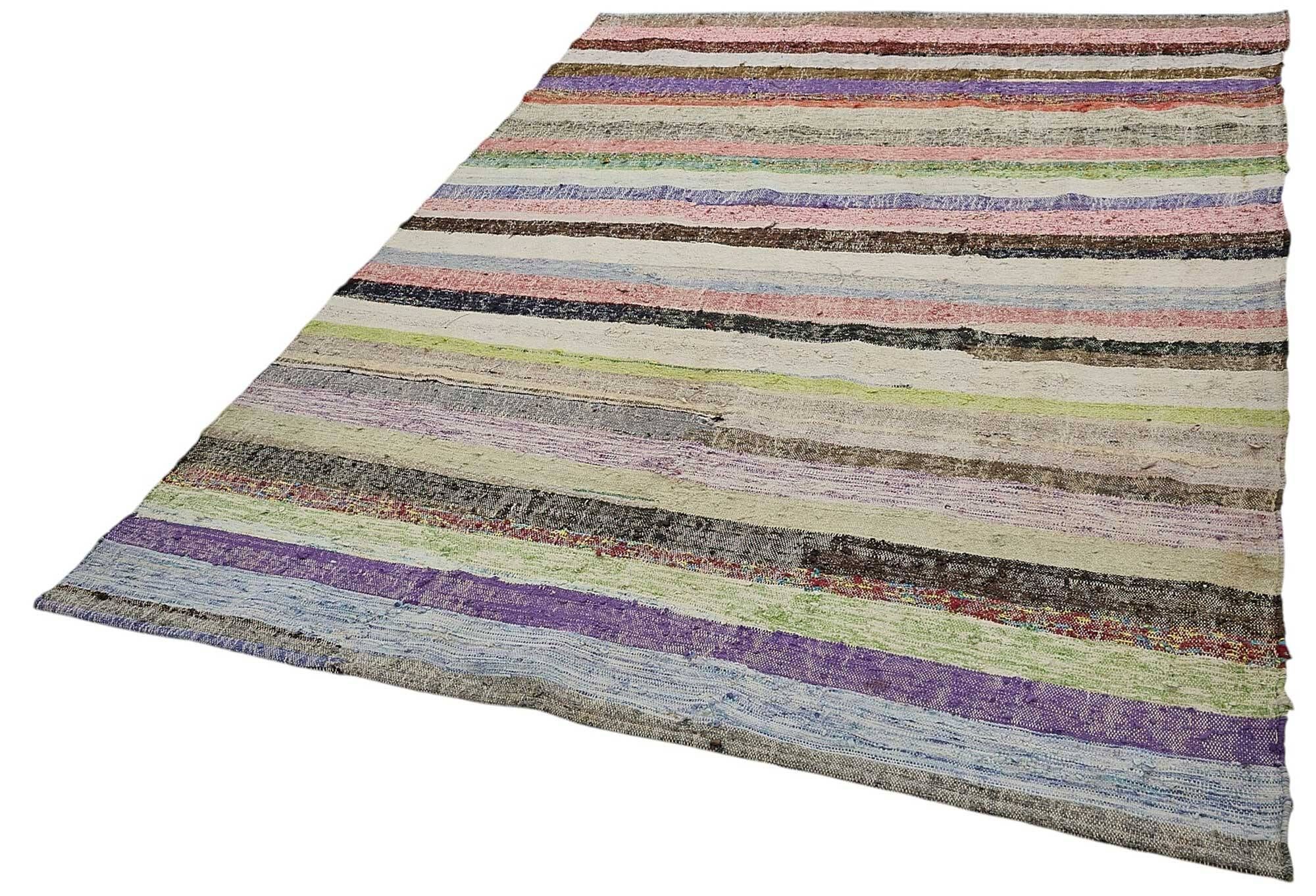 Turkish Handwoven Flatweave Chaput Kilim 195 cm x 285 cm