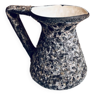 Vase lave grasse par Alain Rufas Vallauris années 1960
