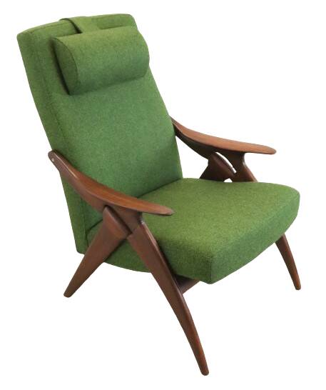 Dutch design classic - mid century  De Ster de Knoop fauteuil 'Overdinkel'