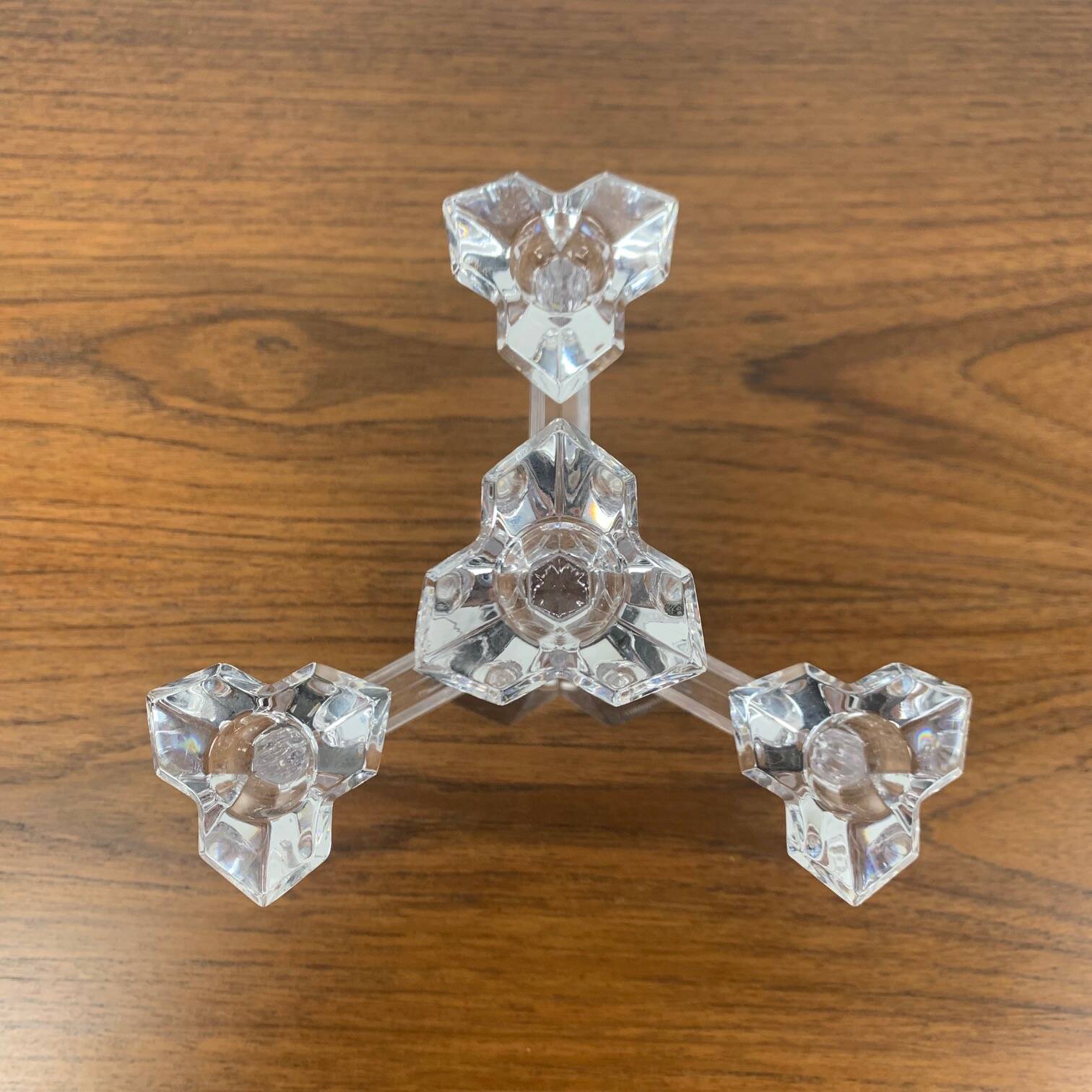 Villeroy & Boch crystal candlestick, 1990/2000