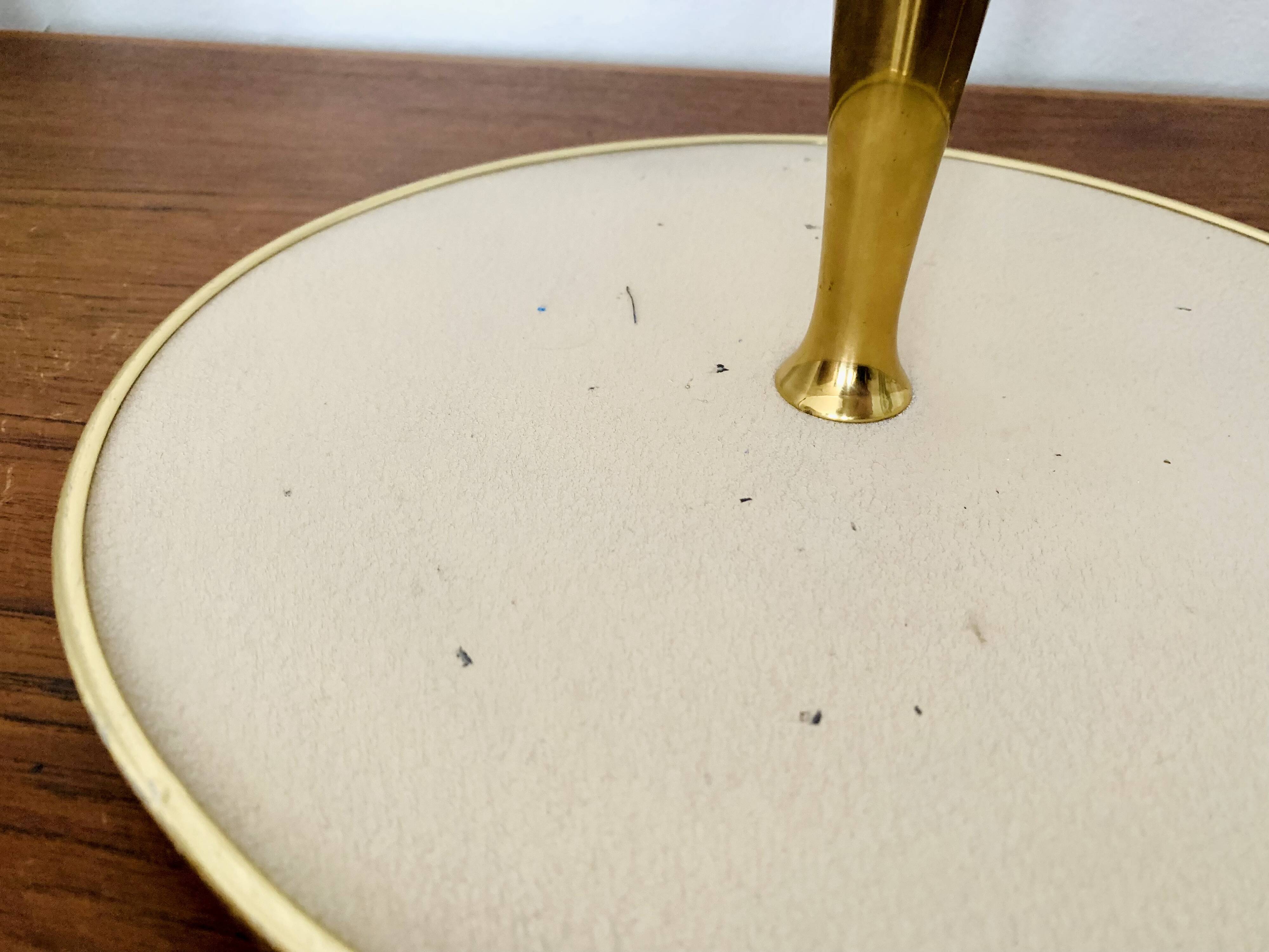 Brass Floor Lamp by Vereinigte Werkstätten
