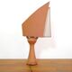 Jean Marais, terracotta cat lamp from the 70s-80s.