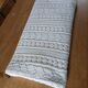 Antique handmade crochet bedspread