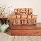 Coffre en bois vintage