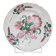 Decorative plate St. Clement, hand-painted ceramic, France, 19th century