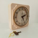 Vintage Jazz bakelite wall clock from the 50s