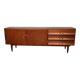 Mid-Century Modern Teak sideboard with brass handles, Germany 1960s